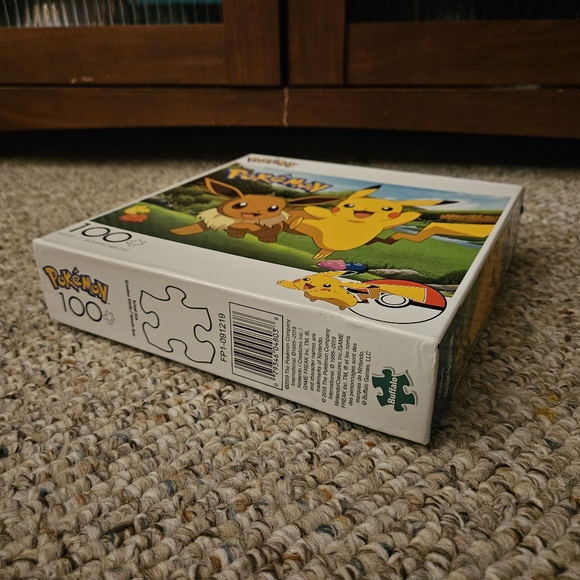 Buffalo Games Pokemon Pikachu And Eevee 100 Piece Puzzle - Picture 3 of 6
